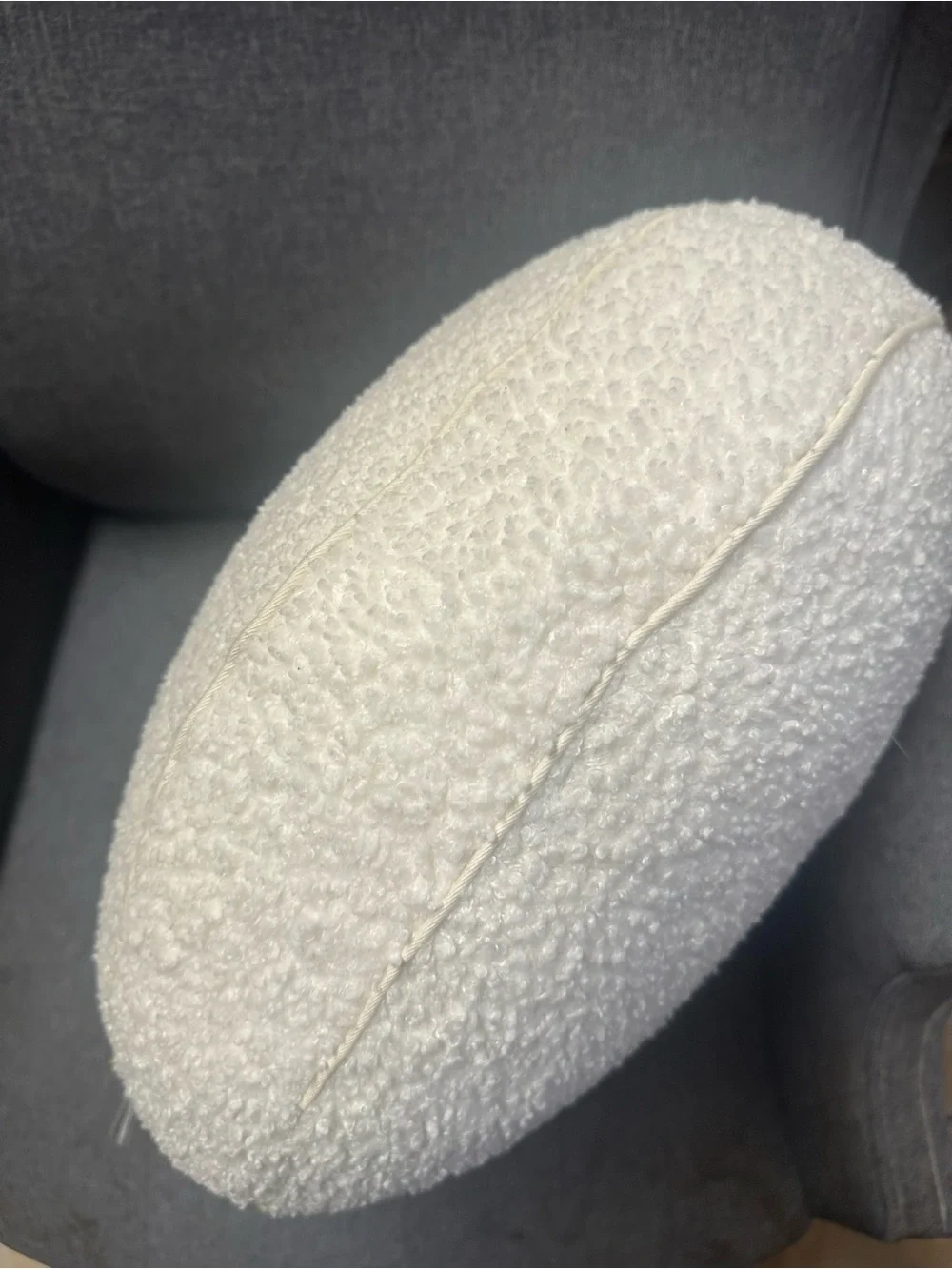 Boucle Smiley Get Cushy Cushion by Smiley